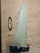 GASOIL ELLIPTIC 26 OCCASION SLALOM SPEED WINDSURF USED FIN AILERON CHINOOK LEUCATE LUDERITZ